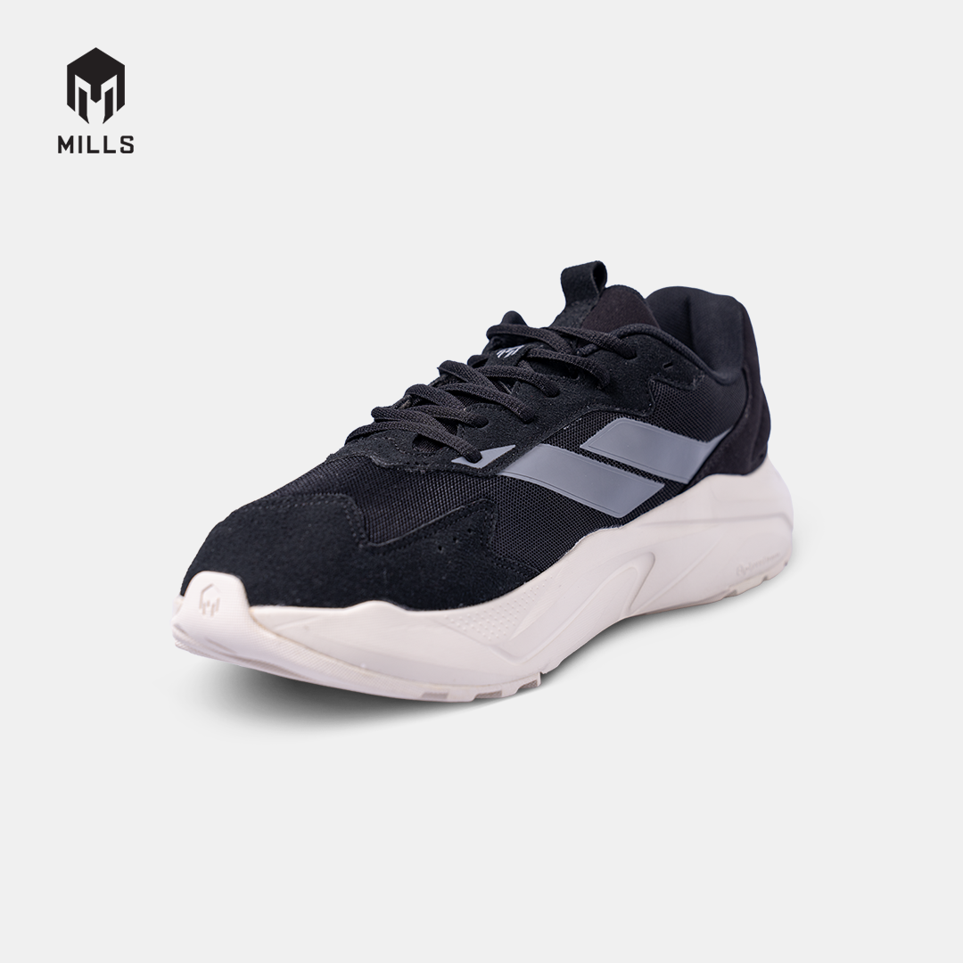 MILLS Sepatu Lifestyle Revolt Edge Black / Broken.White 9702101