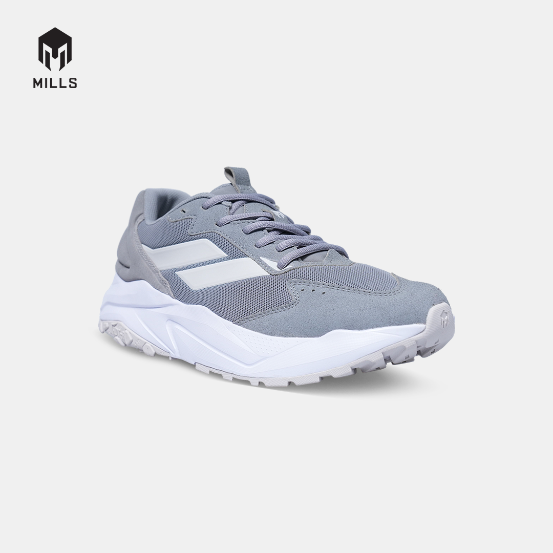 MILLS SEPATU LIFESTYLE REVOLT EDGE GREY/WHITE 9702108