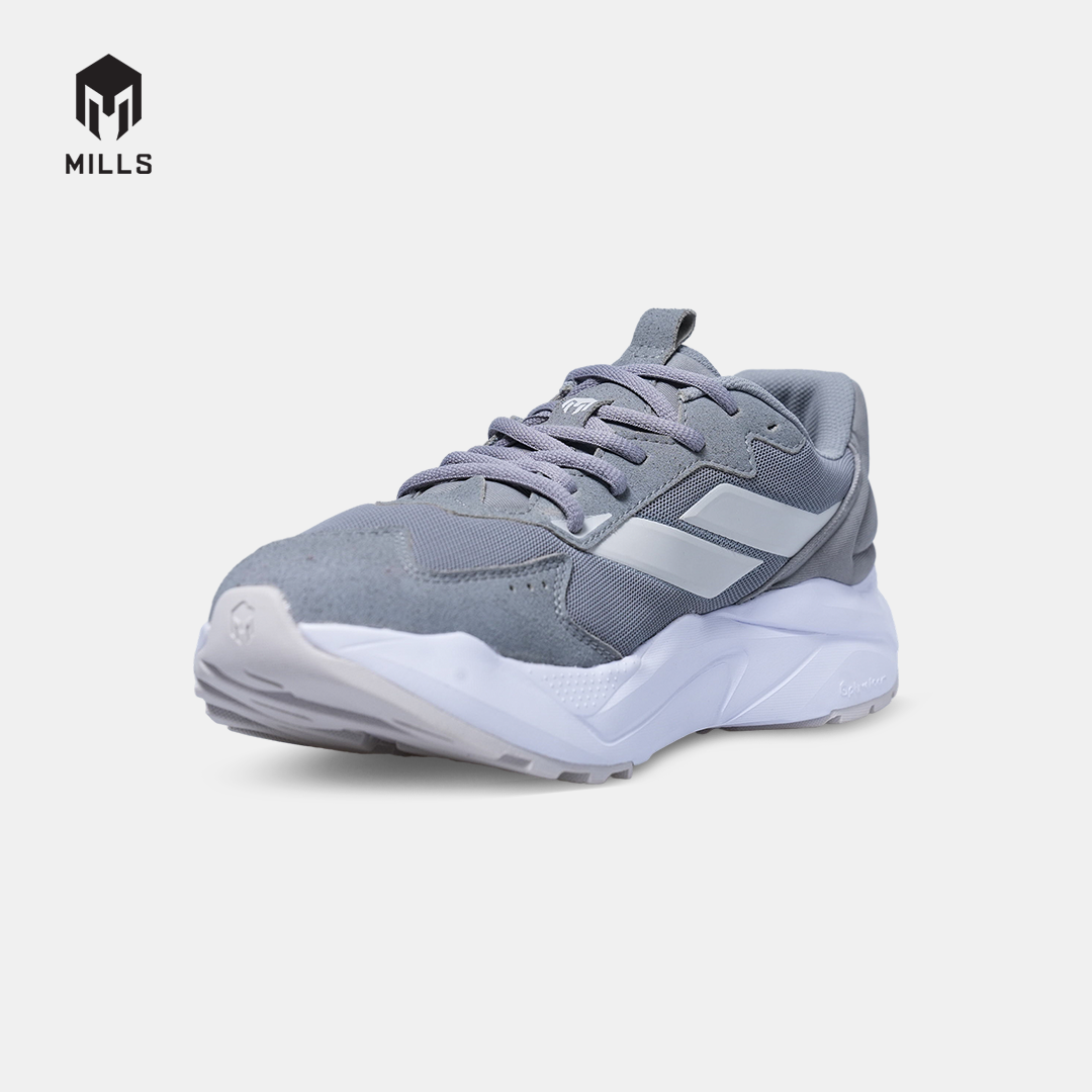 MILLS SEPATU LIFESTYLE REVOLT EDGE GREY/WHITE 9702108