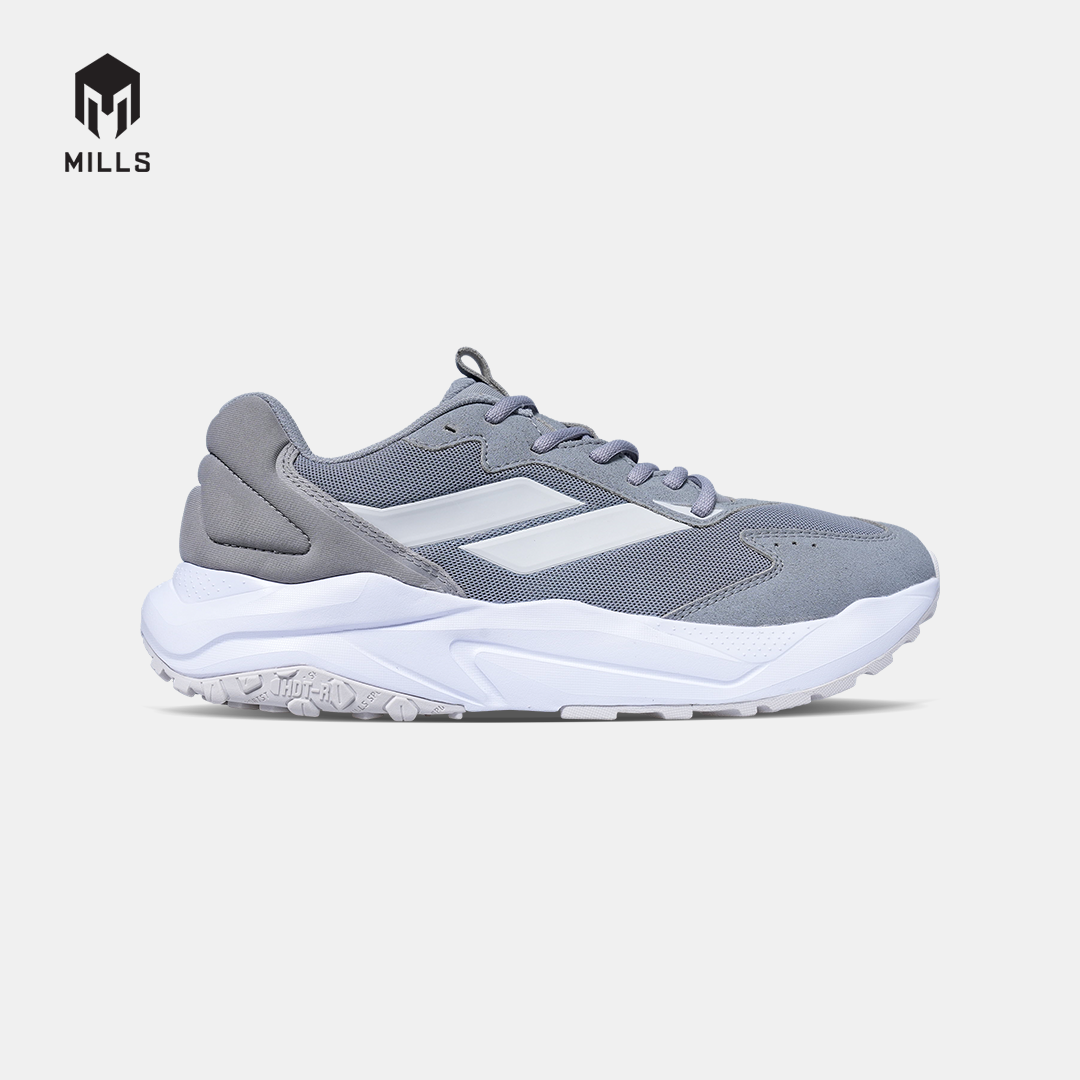 MILLS SEPATU LIFESTYLE REVOLT EDGE GREY/WHITE 9702108
