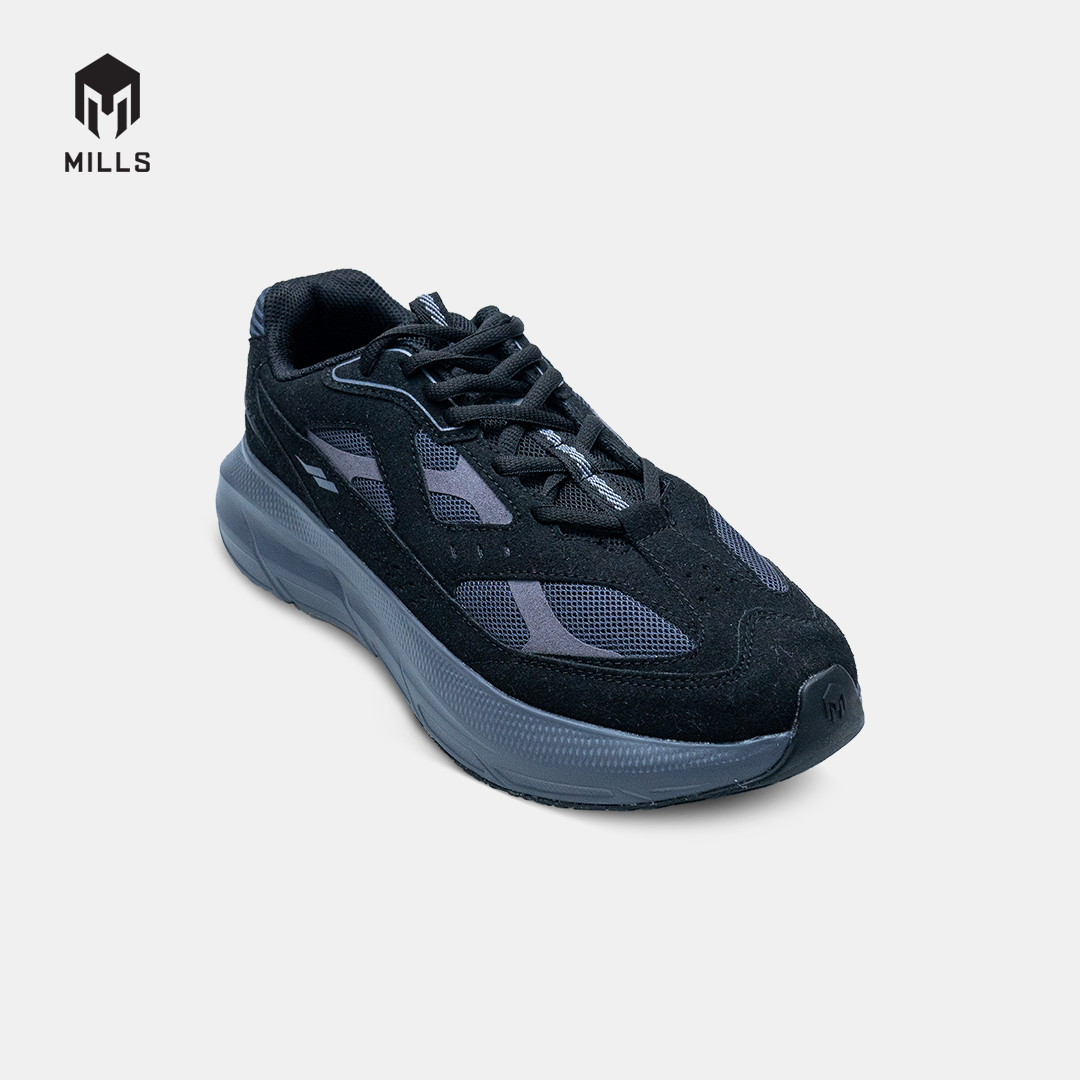 MILLS SEPATU LIFESTYLE REVOLT HYPER ALPHA BLACK/DK.GREY 9702902