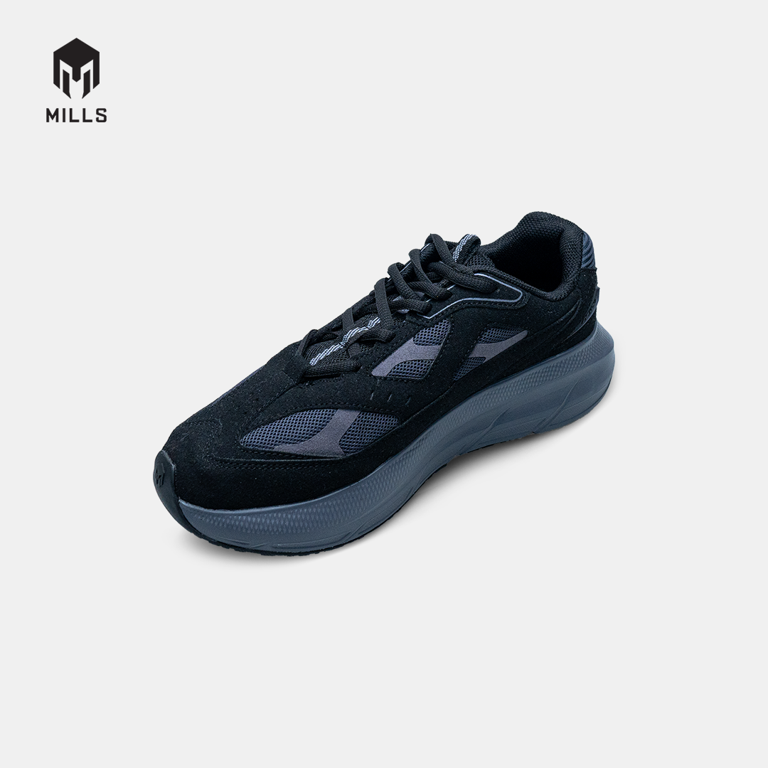 MILLS SEPATU LIFESTYLE REVOLT HYPER ALPHA BLACK/DK.GREY 9702902