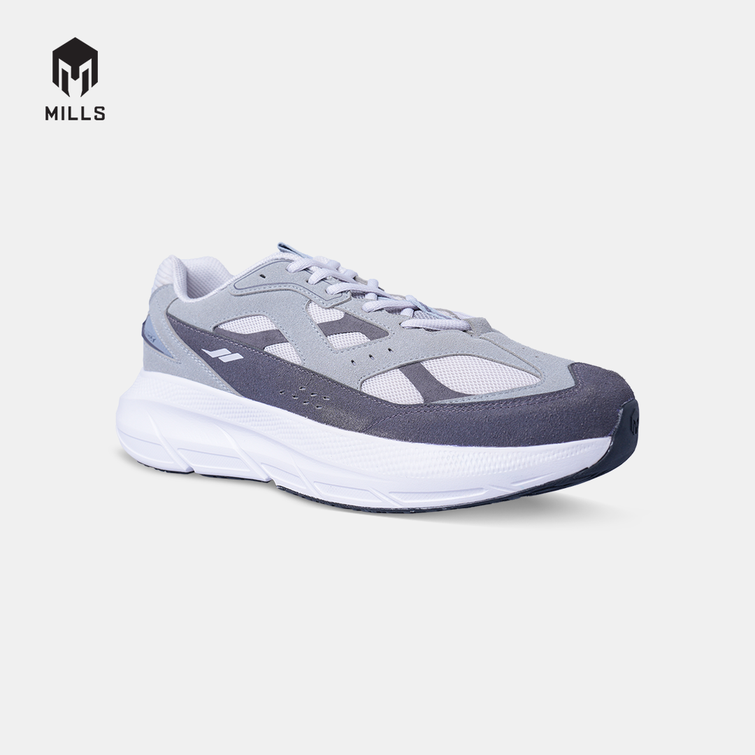MILLS SEPATU LIFESTYLE REVOLT HYPER ALPHA GREY/DK.GREY/WHITE 9702906