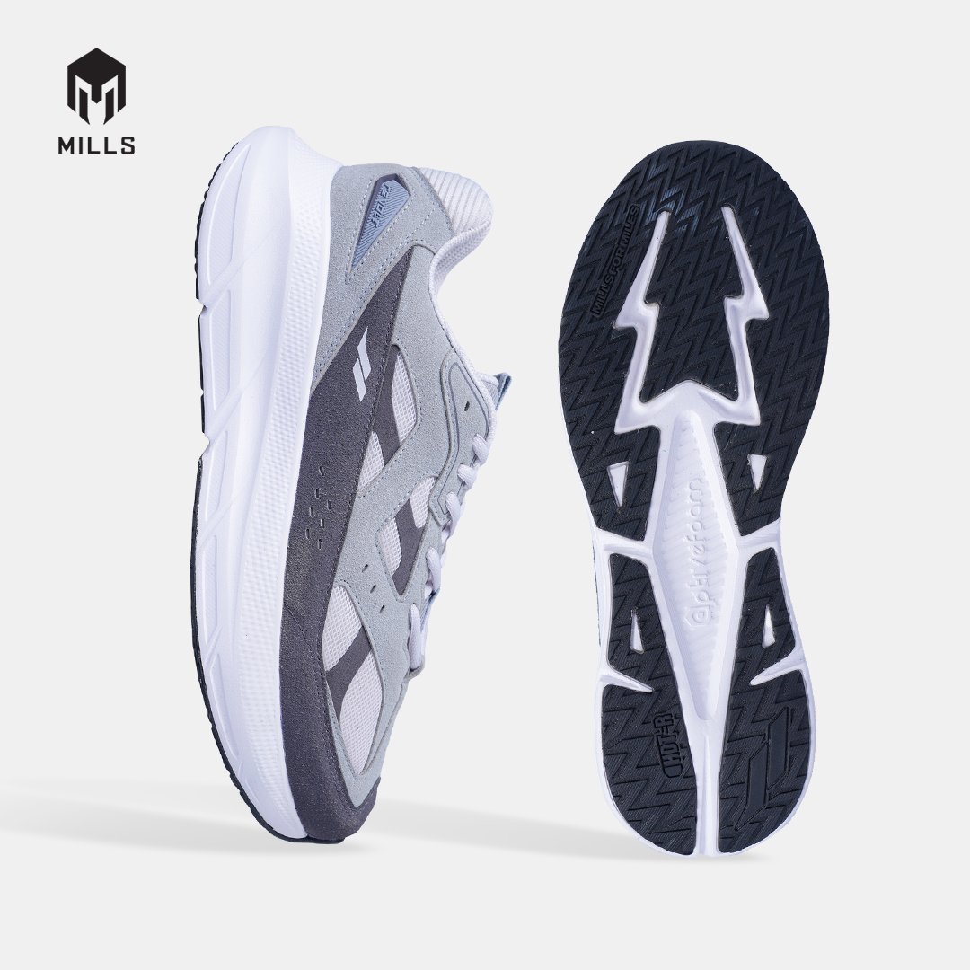 MILLS SEPATU LIFESTYLE REVOLT HYPER ALPHA GREY/DK.GREY/WHITE 9702906