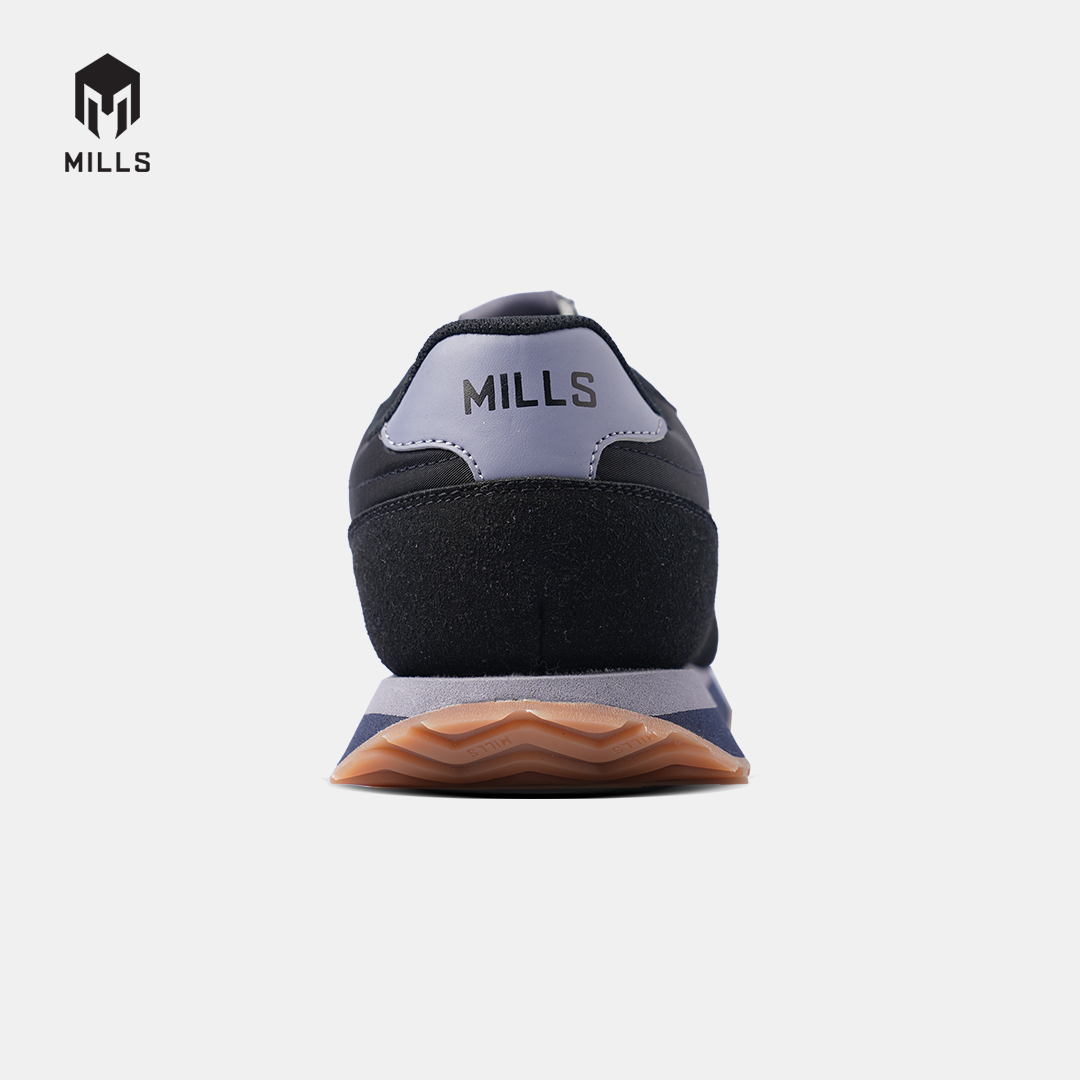 MILLS SEPATU LIFESTYLE TRIPOLI STAR BLACK/DK.GREY/GUM 9701413