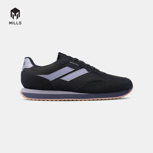 MILLS SEPATU LIFESTYLE TRIPOLI STAR BLACK/DK.GREY/GUM 9701413
