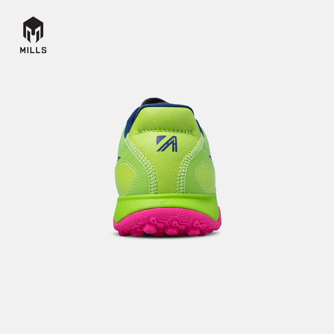 MILLS SEPATU MINI SOCCER ASTRO SPARTAN M2 PRIME TF LIME/NAVY/MAGENTA 9001708