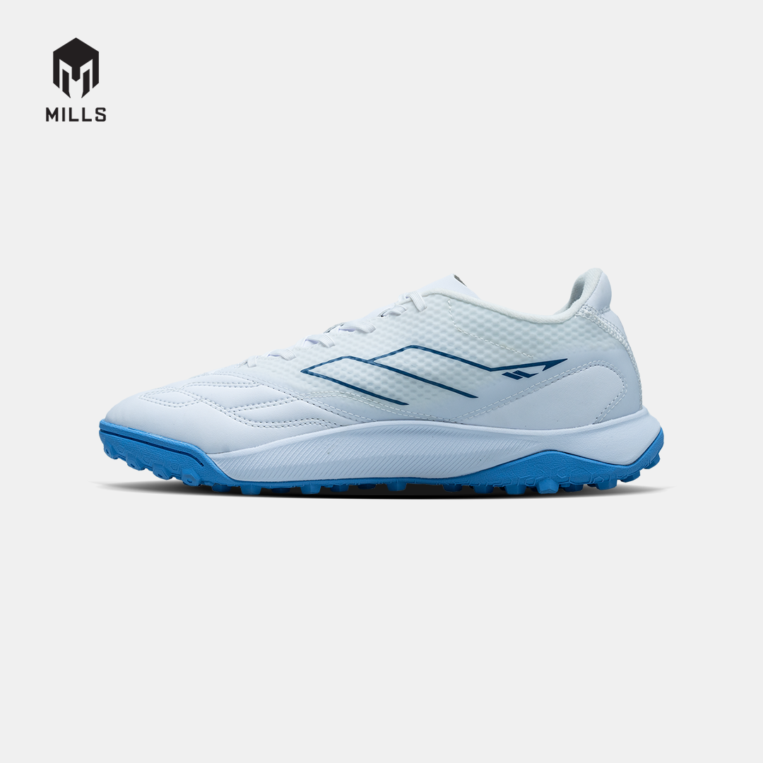 MILLS SEPATU MINI SOCCER ASTRO SPARTAN M2 PRIME TF WHITE/OCEAN.BLUE/NAVY 9001704