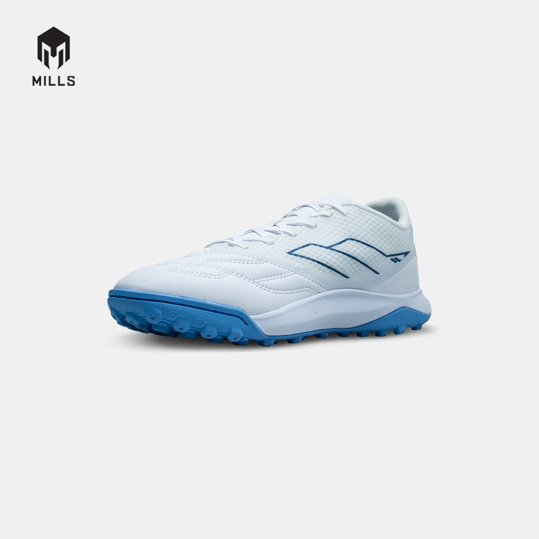 MILLS SEPATU MINI SOCCER ASTRO SPARTAN M2 PRIME TF WHITE/OCEAN.BLUE/NAVY 9001704