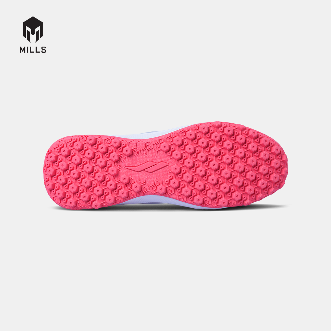 MILLS SEPATU MINI SOCCER ENZO TF COOL.GREY/CORAL.PINK 9505310