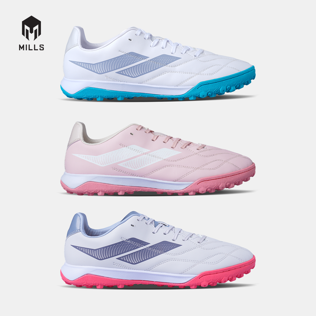 MILLS SEPATU MINI SOCCER ENZO TF COOL.GREY/CORAL.PINK 9505310