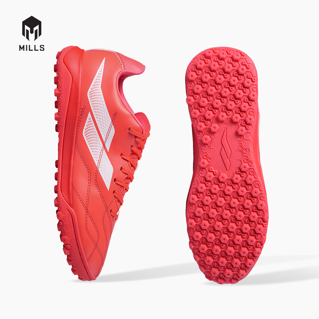 MILLS SEPATU MINI SOCCER ENZO TF VIBRANT RED/WHITE 9003709