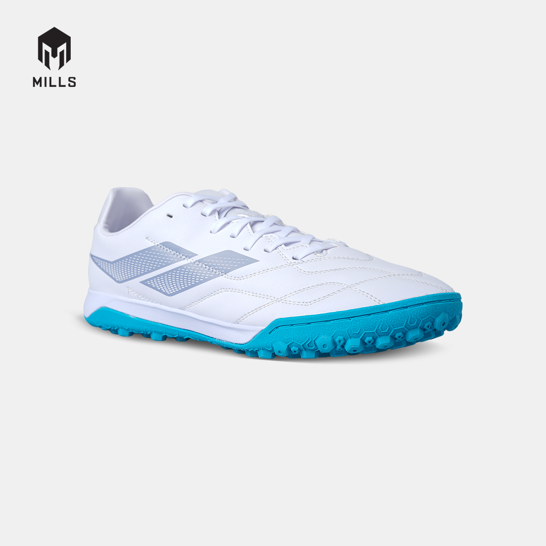 MILLS SEPATU MINI SOCCER ENZO TF WHITE/JAVA.CYAN 9505308