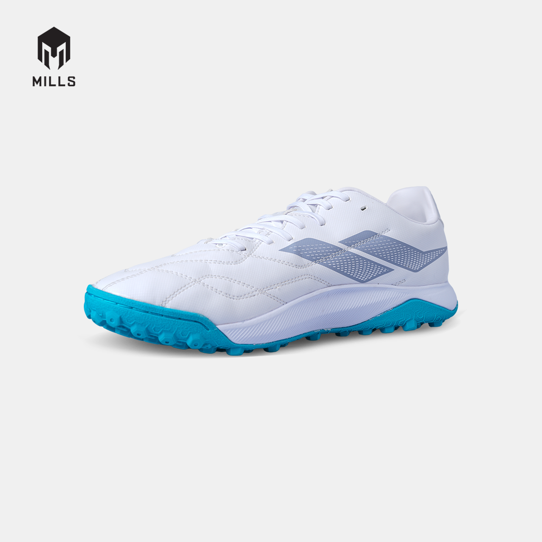 MILLS SEPATU MINI SOCCER ENZO TF WHITE/JAVA.CYAN 9505308