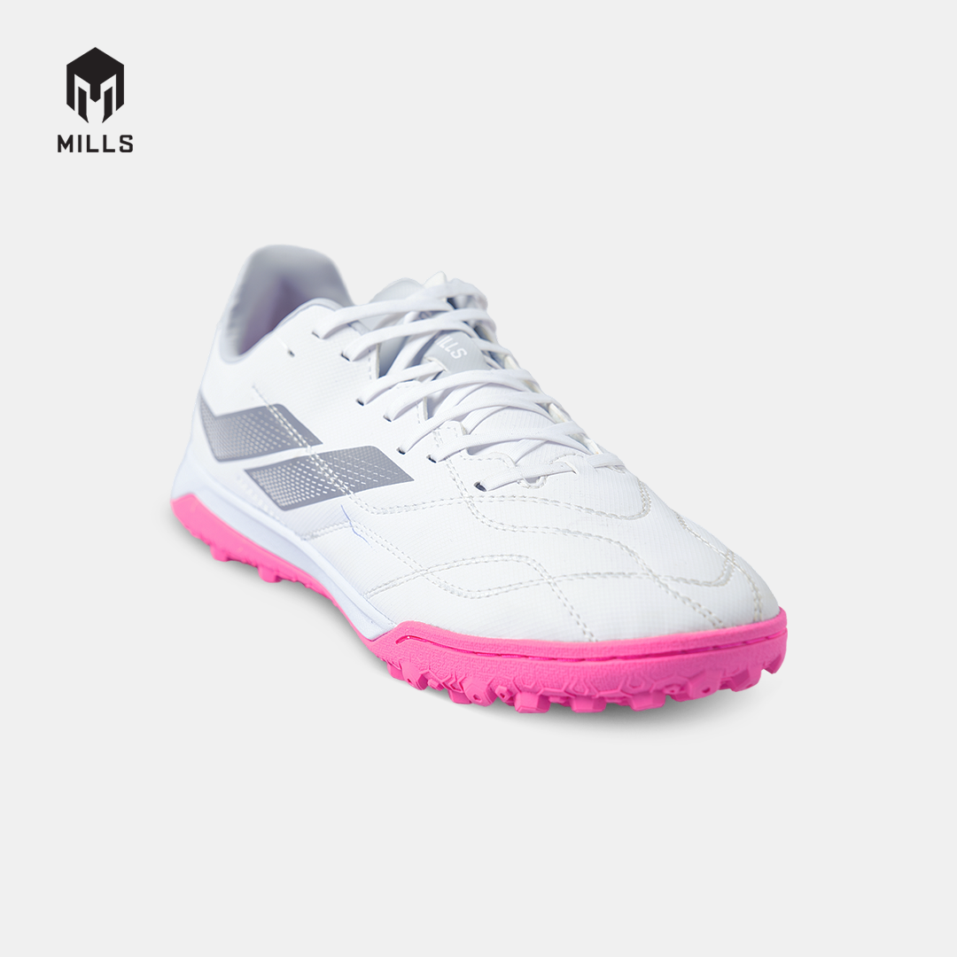 MILLS SEPATU MINI SOCCER ENZO TF WHITE/MAGENTA 9003706