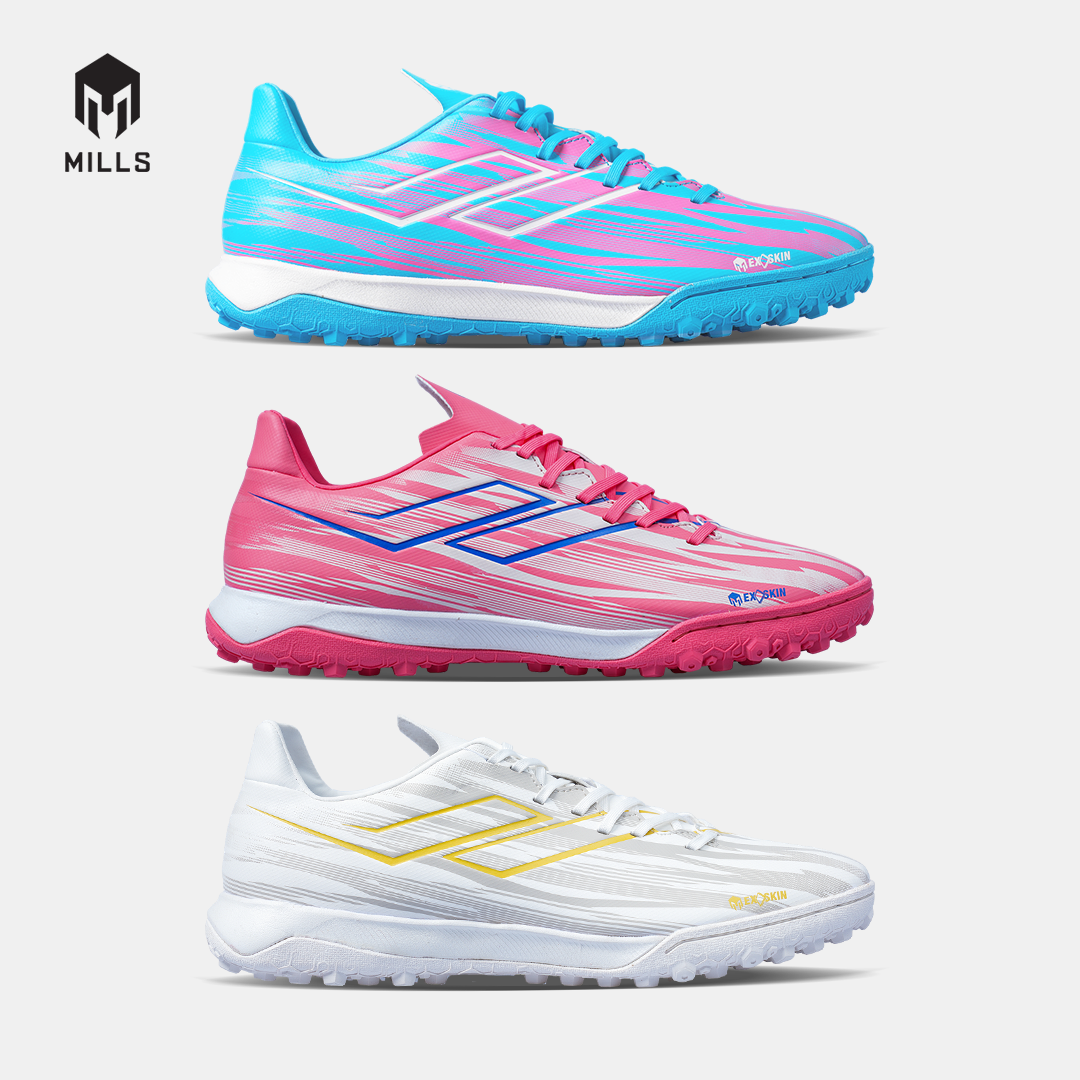 MILLS SEPATU MINI SOCCER ESPADA TF CORAL/OFF.WHITE/BLUE 9003607