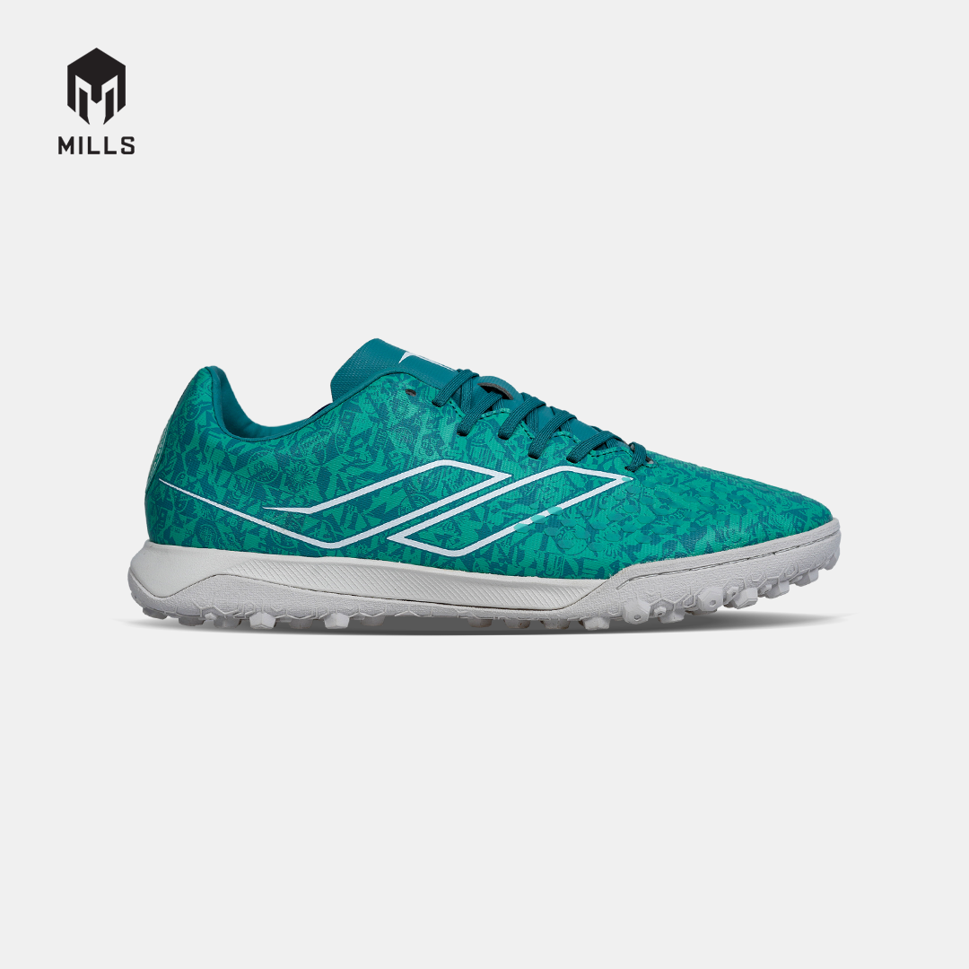 MILLS SEPATU MINI SOCCER TRITON DEISLER 1.9 SW MATCH TF GREEN/WHITE/MULTICOLOR 9005506