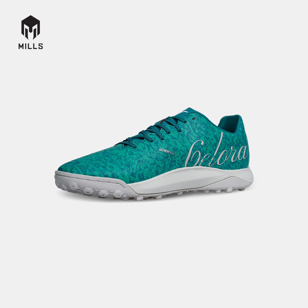 MILLS SEPATU MINI SOCCER TRITON DEISLER 1.9 SW MATCH TF GREEN/WHITE/MULTICOLOR 9005506