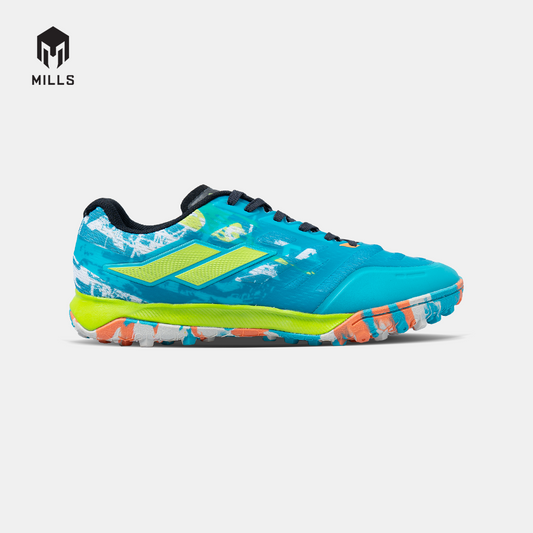 MILLS SEPATU MINI SOCCER VOLTASALA ALVEZ TF TEAL BLUE/BROKEN WHITE/GREEN 9005602