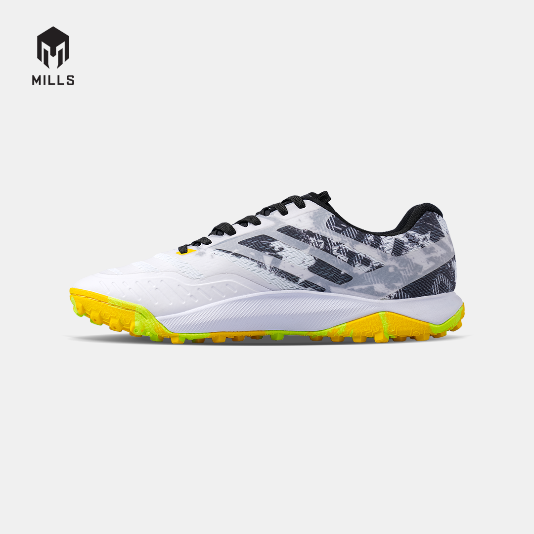 MILLS SEPATU MINI SOCCER VOLTASALA ALVEZ TF WHITE/BLACK/NEON 9005607