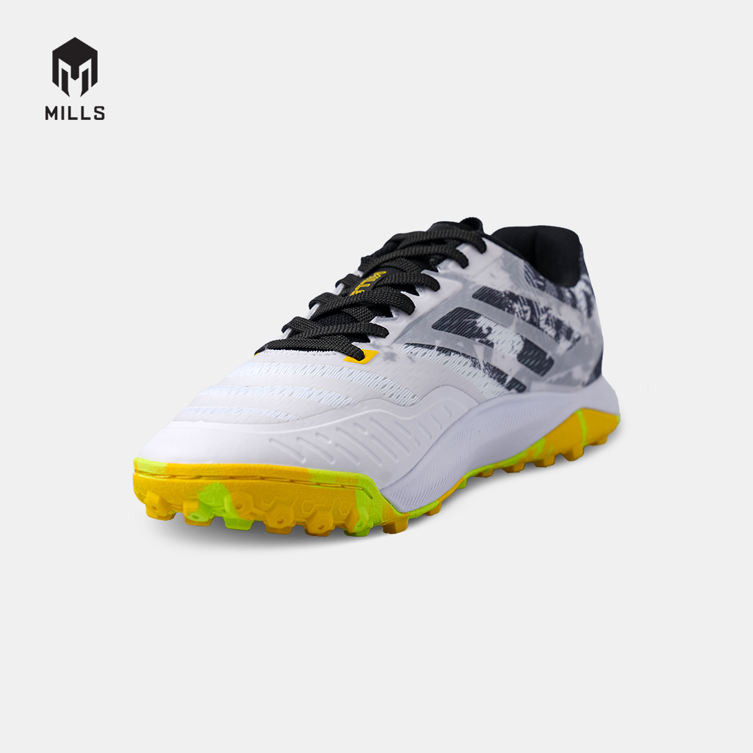 MILLS SEPATU MINI SOCCER VOLTASALA ALVEZ TF WHITE/BLACK/NEON 9005607
