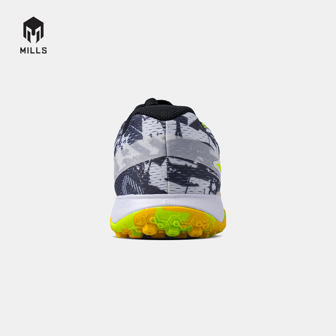 MILLS SEPATU MINI SOCCER VOLTASALA ALVEZ TF WHITE/BLACK/NEON 9005607