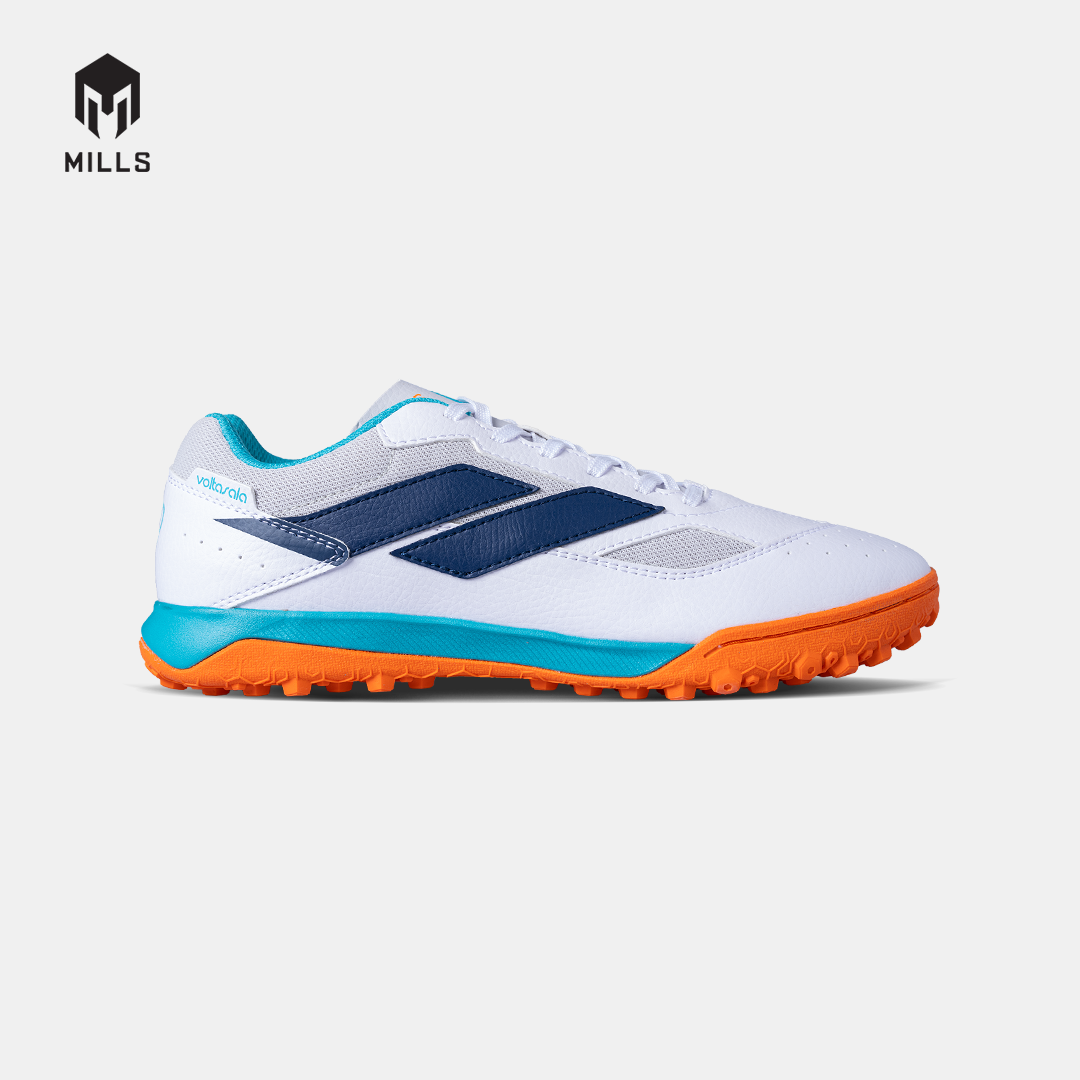 MILLS SEPATU MINI SOCCER VOLTASALA MIRAGE M2 TF WHITE/JAVA.CYAN/FRESH.ORANGE 9002205