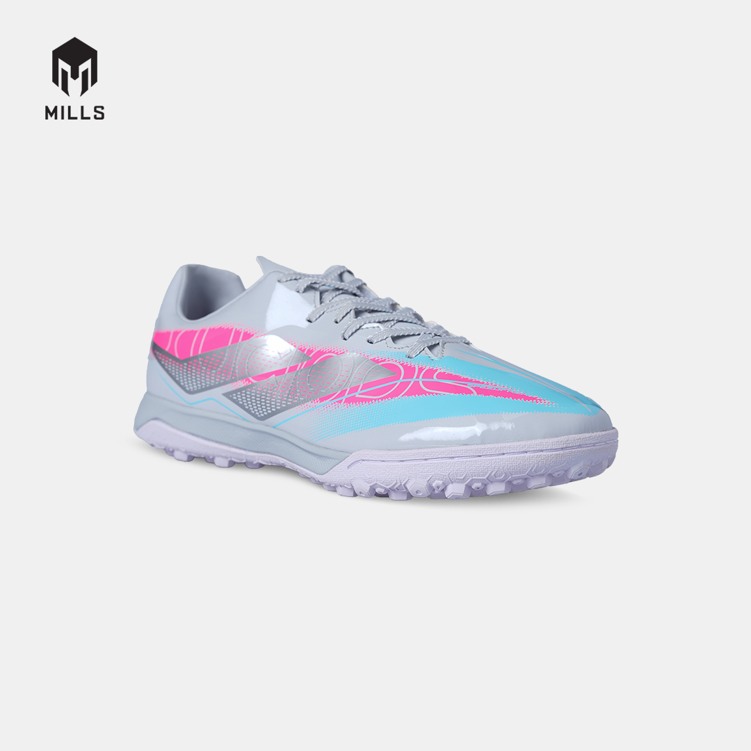 MILLS SEPATU MINI SOCCER XYCLOPS SPEEDFREAK M2.1 MATCH TF LITE.GREY/HOT.PINK/SILVER 9008304