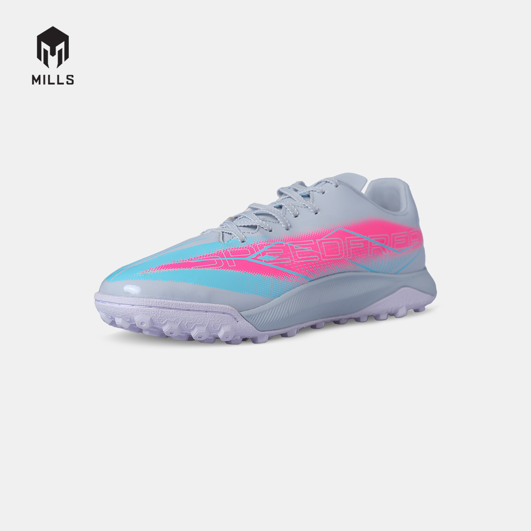 MILLS SEPATU MINI SOCCER XYCLOPS SPEEDFREAK M2.1 MATCH TF LITE.GREY/HOT.PINK/SILVER 9008304
