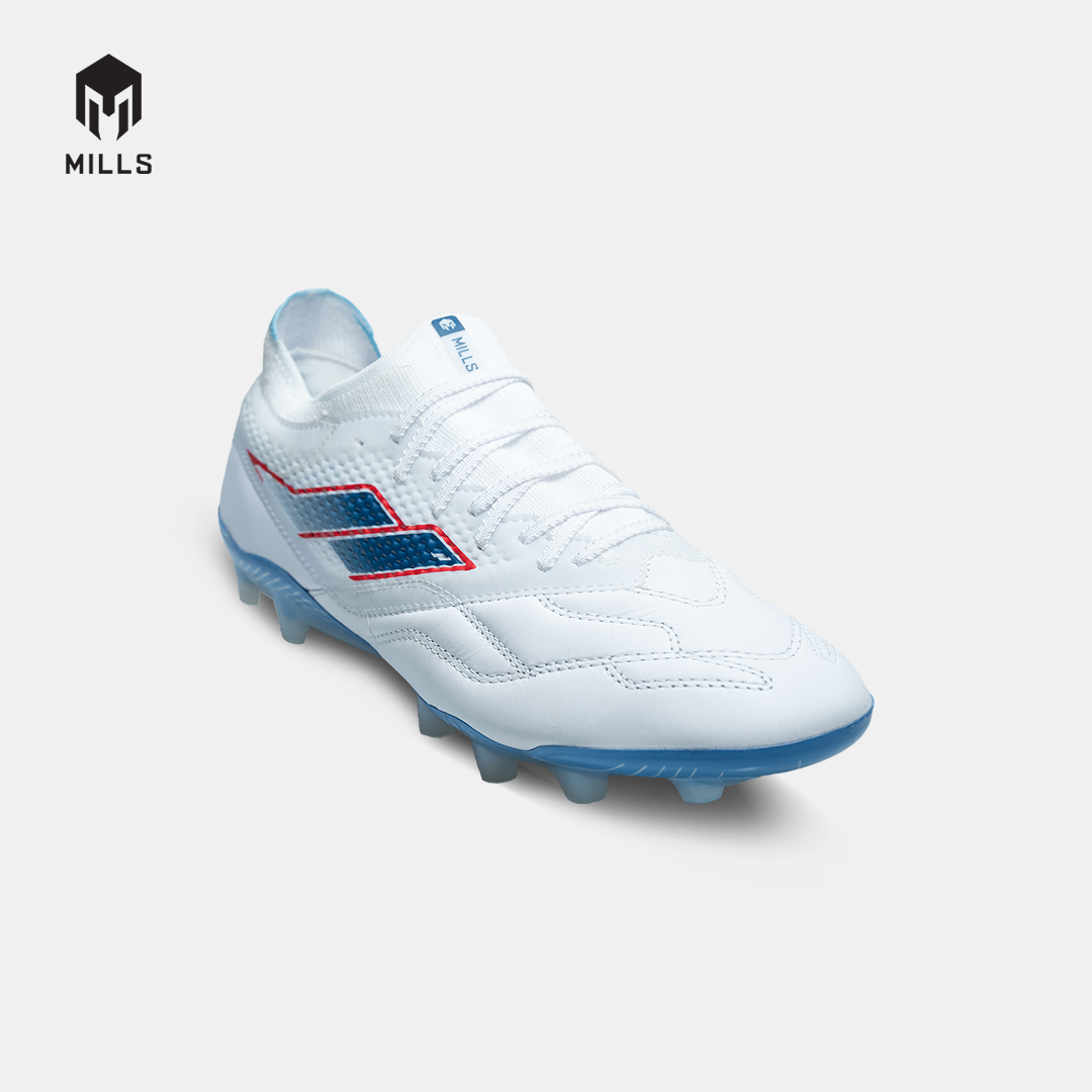 MILLS SEPATU SEPAKBOLA ASTRO SPARTAN M2 ELITE FG WHITE/OCEAN.BLUE/NAVY 9301513