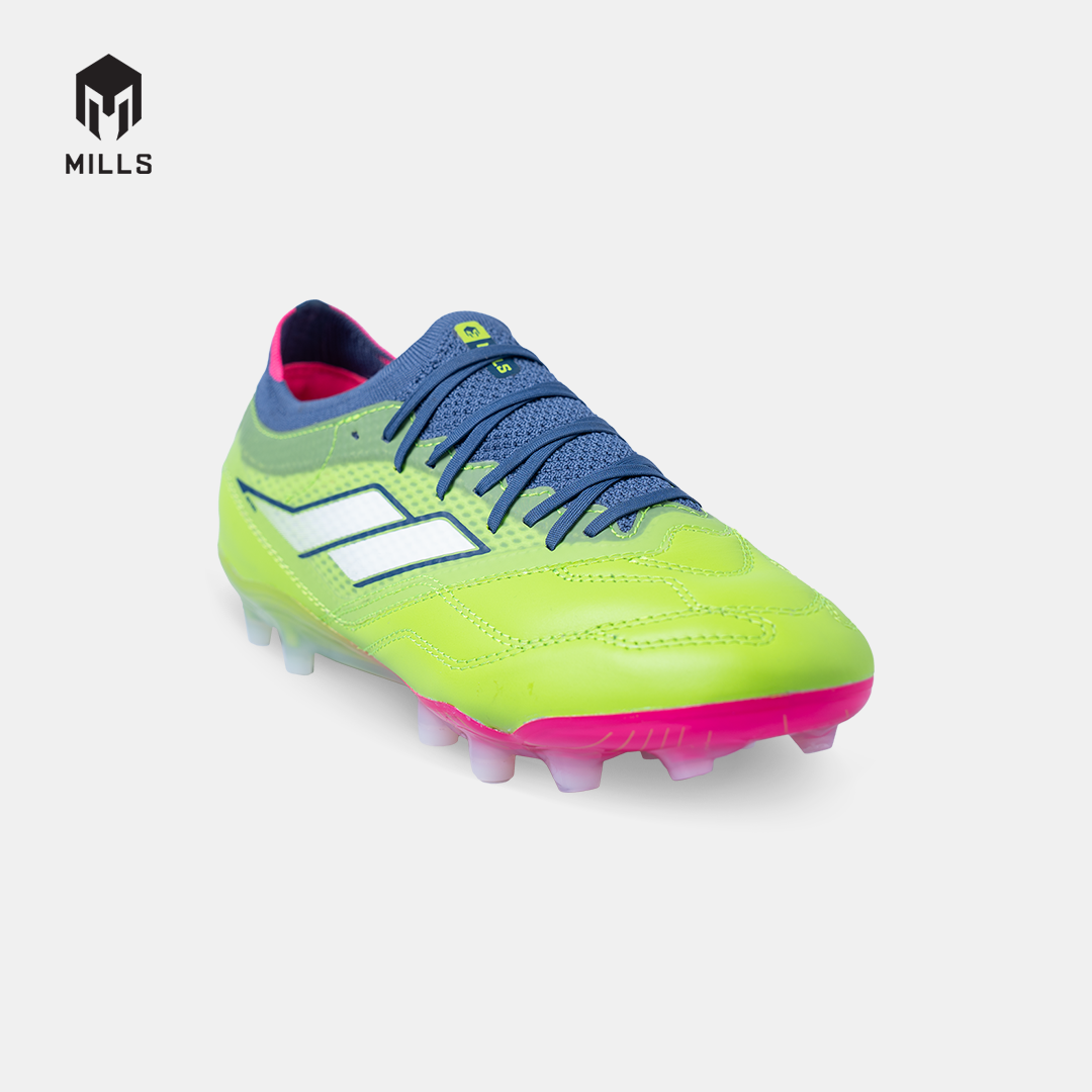 MILLS SEPATU SEPAKBOLA ASTRO SPARTAN M2 ELITE LTH FG LIME/NAVY/MAGENTA 9301522