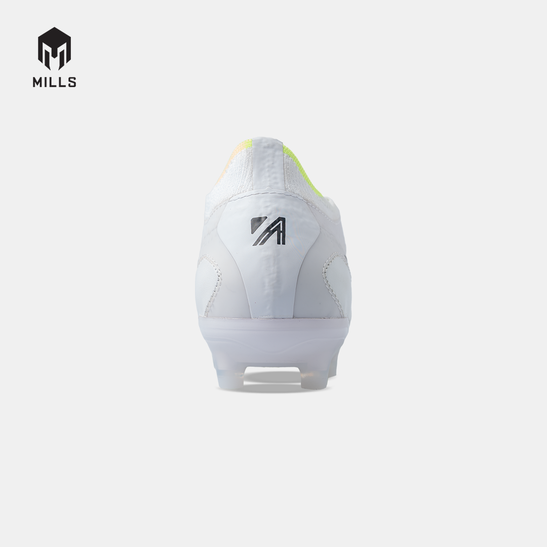 MILLS SEPATU SEPAKBOLA ASTRO SPARTAN M2 ELITE LTH FG WHITE/NEON LIME 9301520