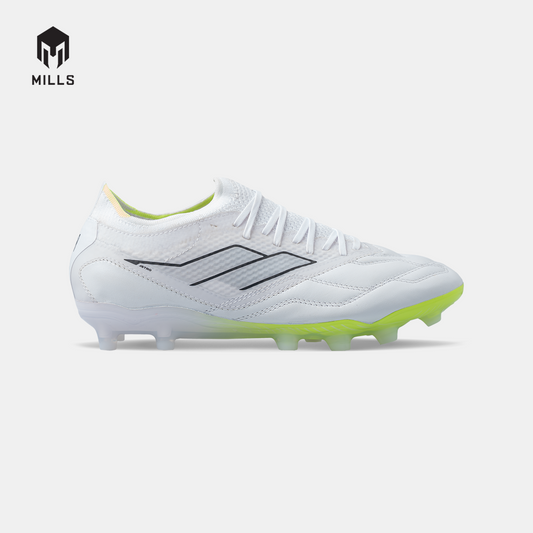 MILLS SEPATU SEPAKBOLA ASTRO SPARTAN M2 ELITE LTH FG WHITE/NEON LIME 9301520