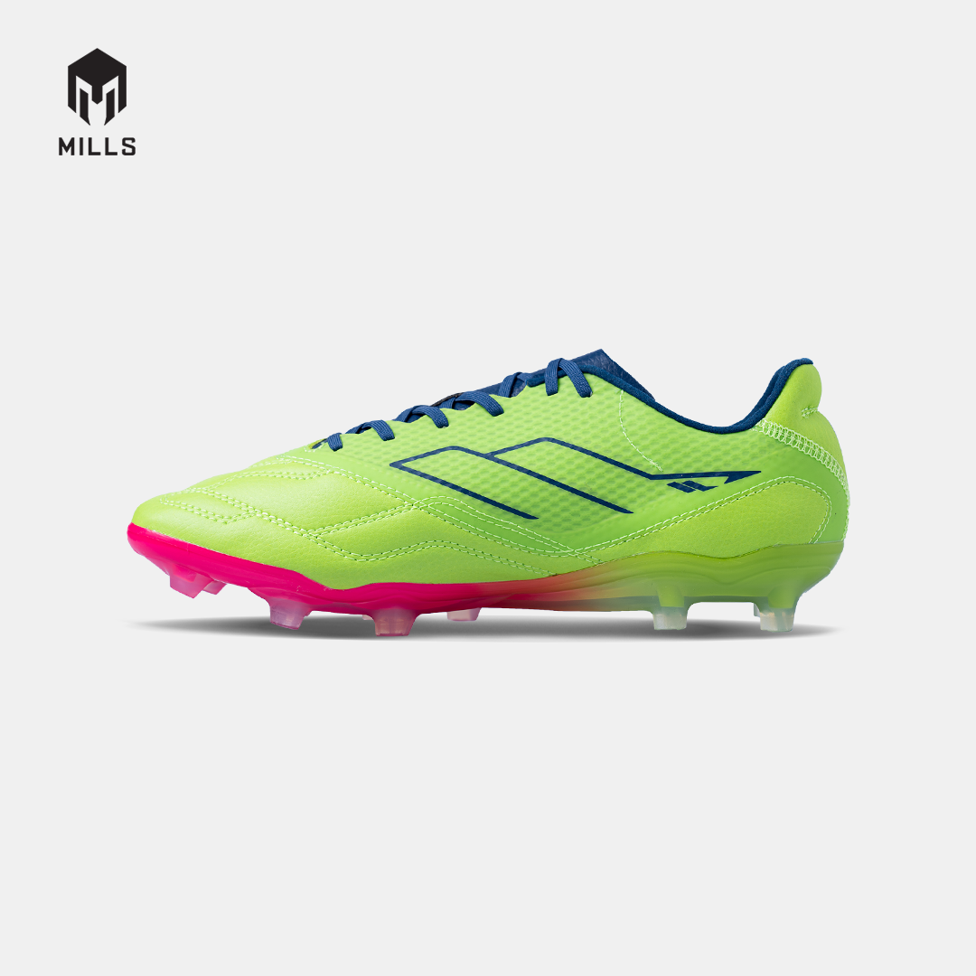 MILLS SEPATU SEPAKBOLA ASTRO SPARTAN M2 PRIME FG LIME/NAVY/MAGENTA 9301525