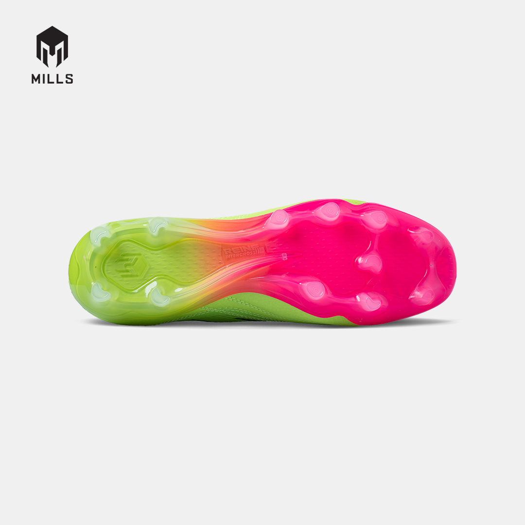 MILLS SEPATU SEPAKBOLA ASTRO SPARTAN M2 PRIME FG LIME/NAVY/MAGENTA 9301525