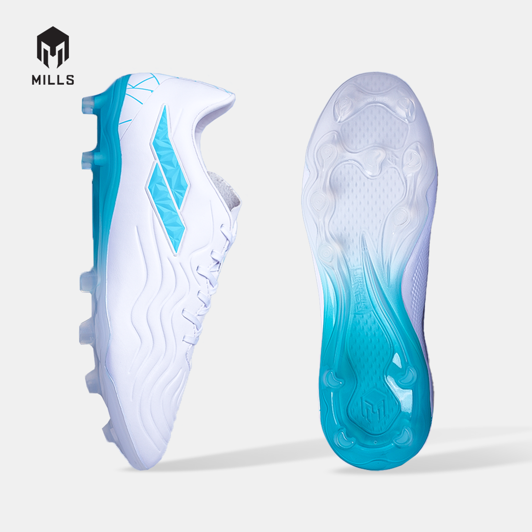 MILLS SEPATU SEPAKBOLA ASTRO VIZARE M1.1 PRIME FG WHITE/JAVA.CYAN 9308001