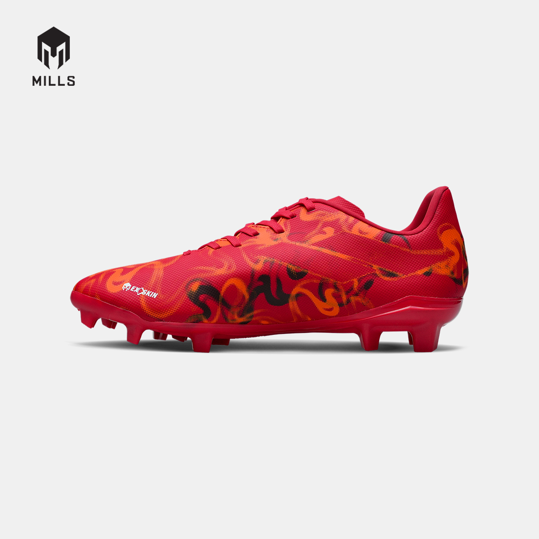 MILLS SEPATU SEPAKBOLA AURA FG RED/ORANGE/WHITE 9307705