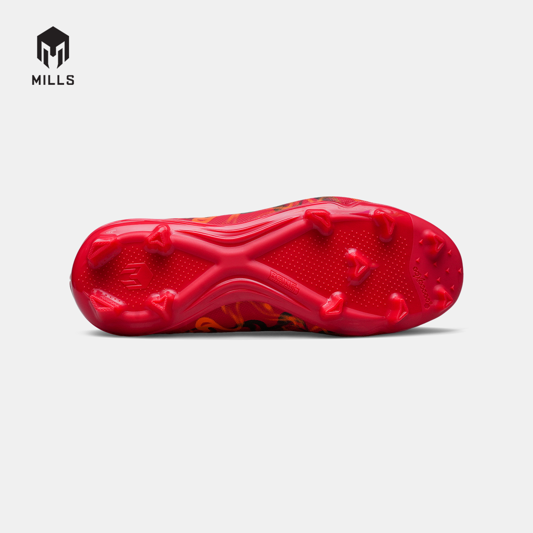 MILLS SEPATU SEPAKBOLA AURA FG RED/ORANGE/WHITE 9307705