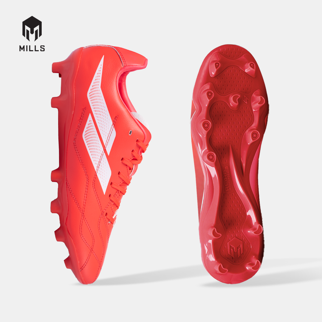 MILLS SEPATU SEPAKBOLA ENZO FG VIBRANT RED/WHITE 9305312