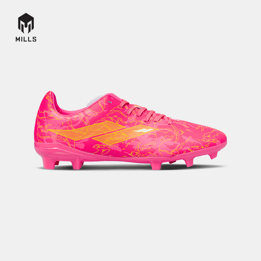 MILLS Sepatu Sepakbola Flame 2.0 FG Neon Pink / Yellow Mustrad 9304806