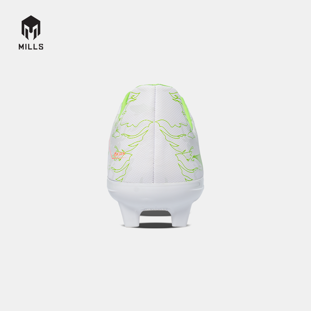 MILLS Sepatu Sepakbola Flame 2.0 FG White / Lime Green 9304808