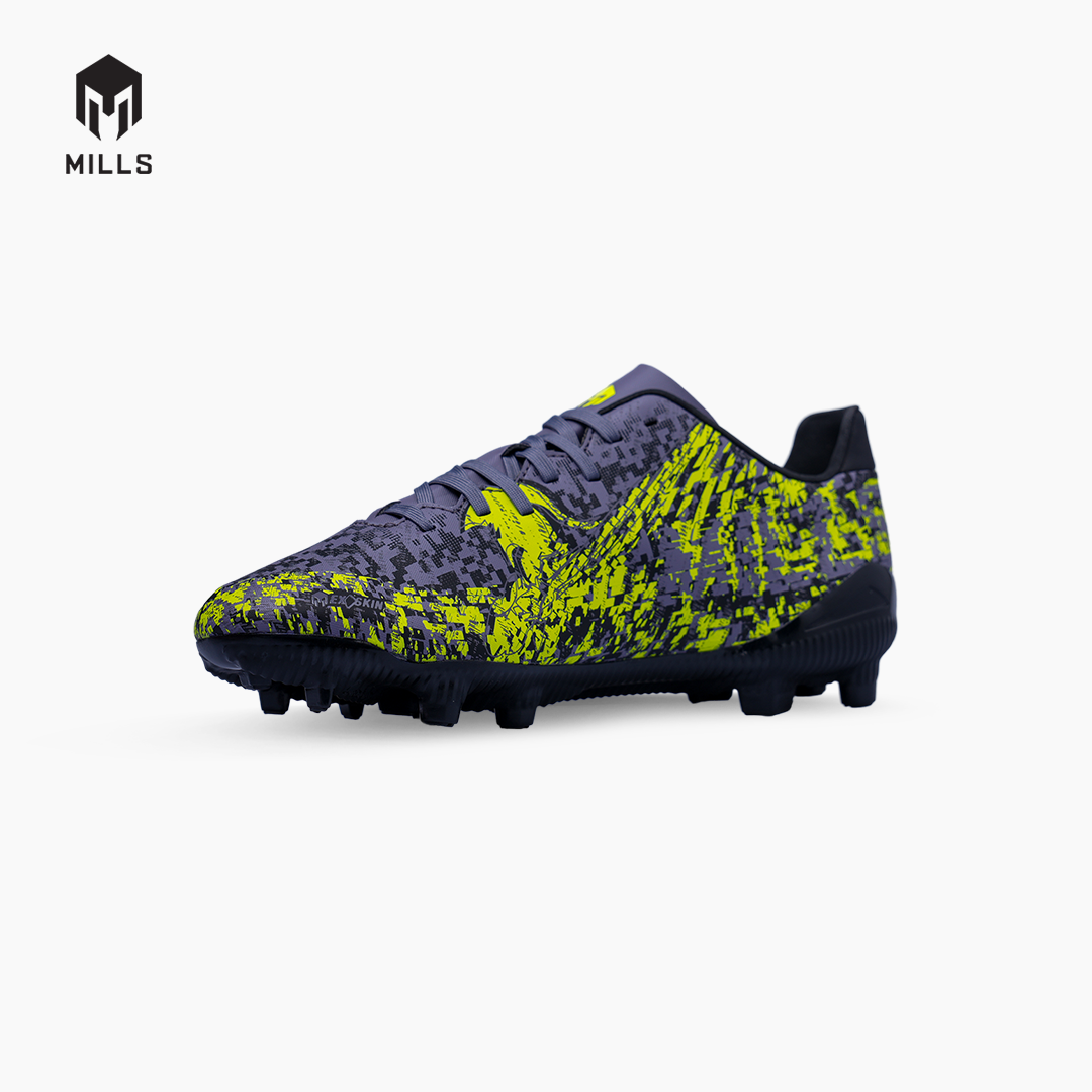 MILLS SEPATU SEPAKBOLA GLADION FG JR DK.GREY/BLACK/FLASH.YELLOW 9204208