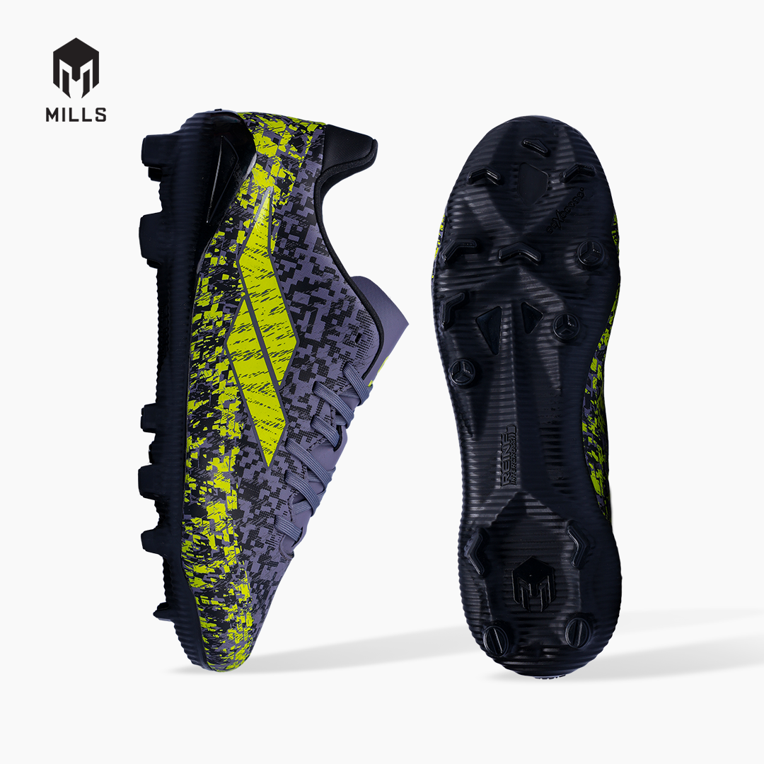 MILLS SEPATU SEPAKBOLA GLADION FG JR DK.GREY/BLACK/FLASH.YELLOW 9204208