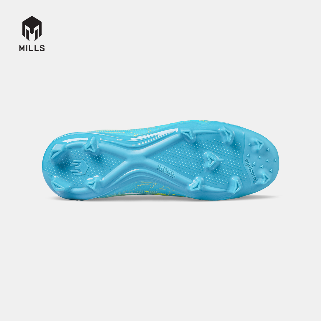 MILLS SEPATU SEPAKBOLA NOUVA FG JAVA CYAN/GLOW LIME 9308806