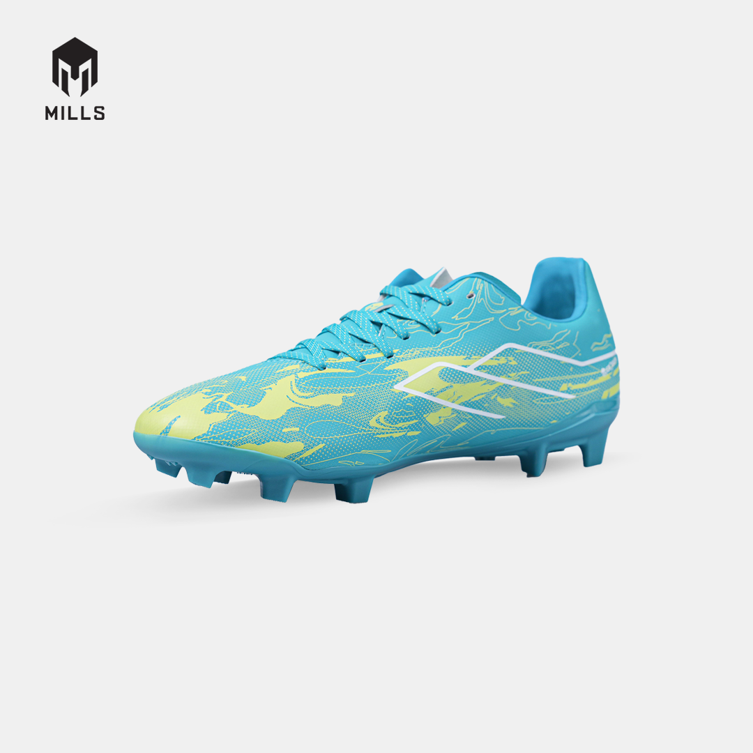 MILLS SEPATU SEPAKBOLA NOUVA FG JAVA CYAN/GLOW LIME 9308806
