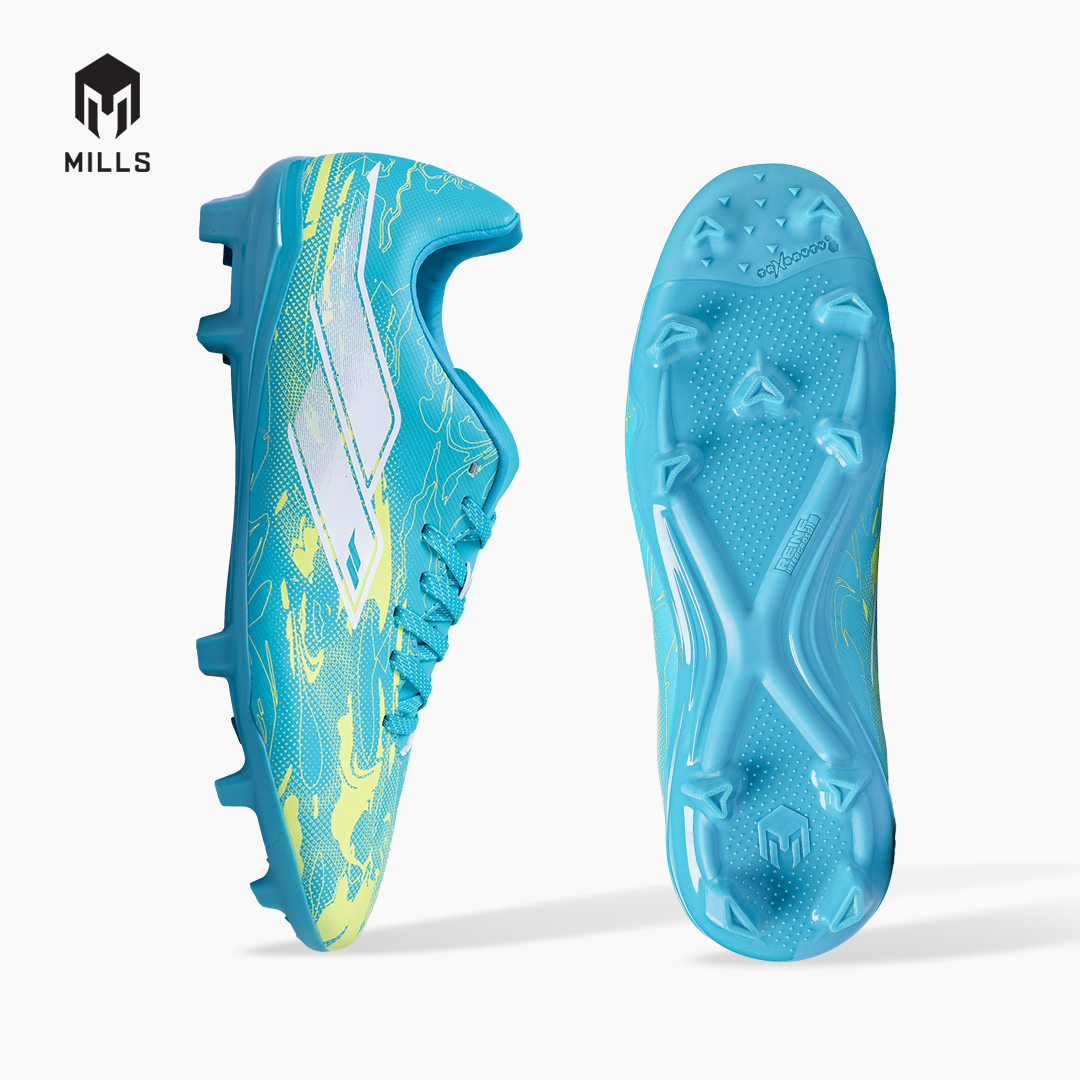 MILLS SEPATU SEPAKBOLA NOUVA FG JAVA CYAN/GLOW LIME 9308806