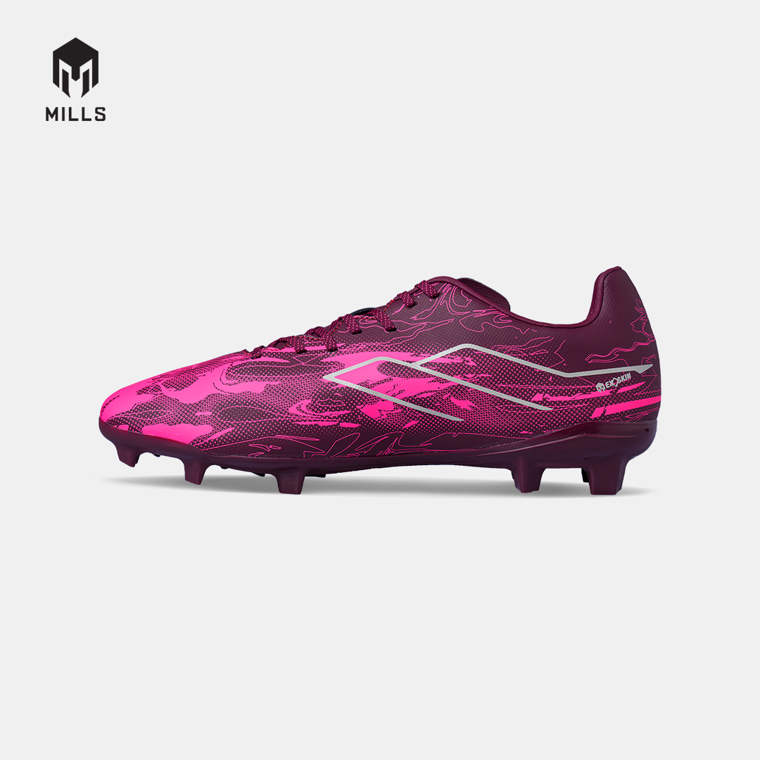 MILLS SEPATU SEPAKBOLA NOUVA FG BURGUNDY/HOT.PINK 9308803