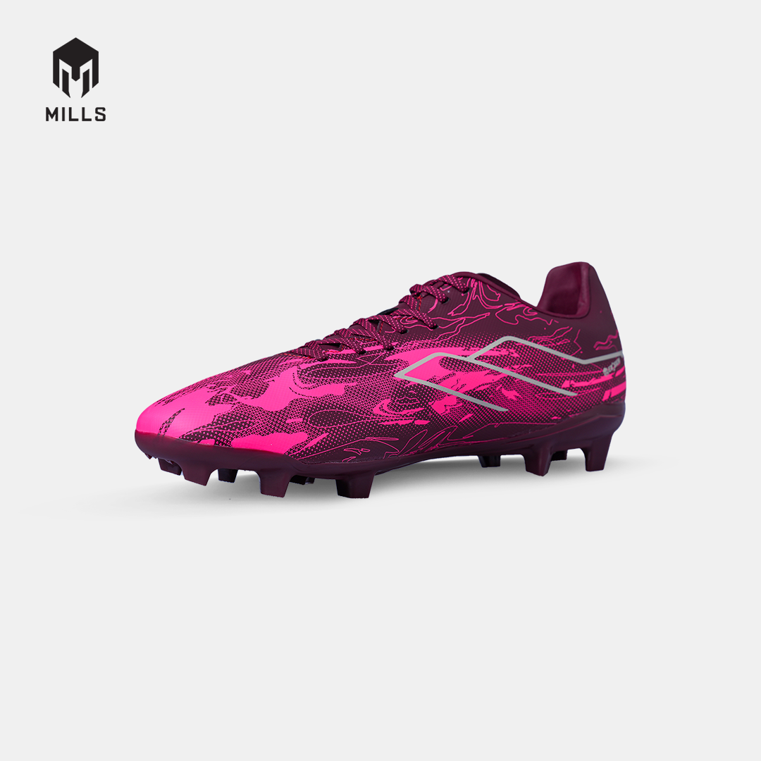 MILLS SEPATU SEPAKBOLA NOUVA FG BURGUNDY/HOT.PINK 9308803