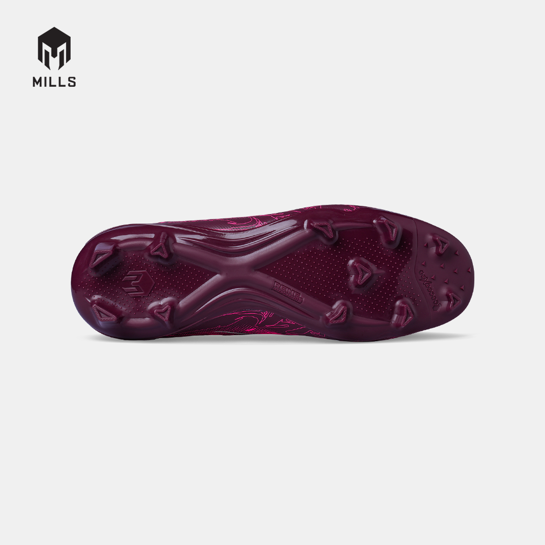 MILLS SEPATU SEPAKBOLA NOUVA FG BURGUNDY/HOT.PINK 9308803