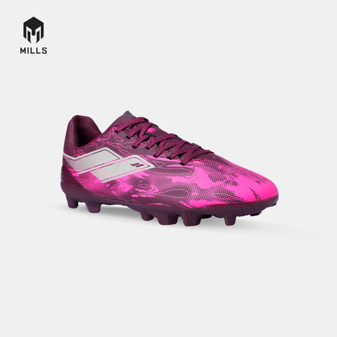 MILLS SEPATU SEPAKBOLA NOUVA FG JR BURGUNDY/HOT.PINK 9208803